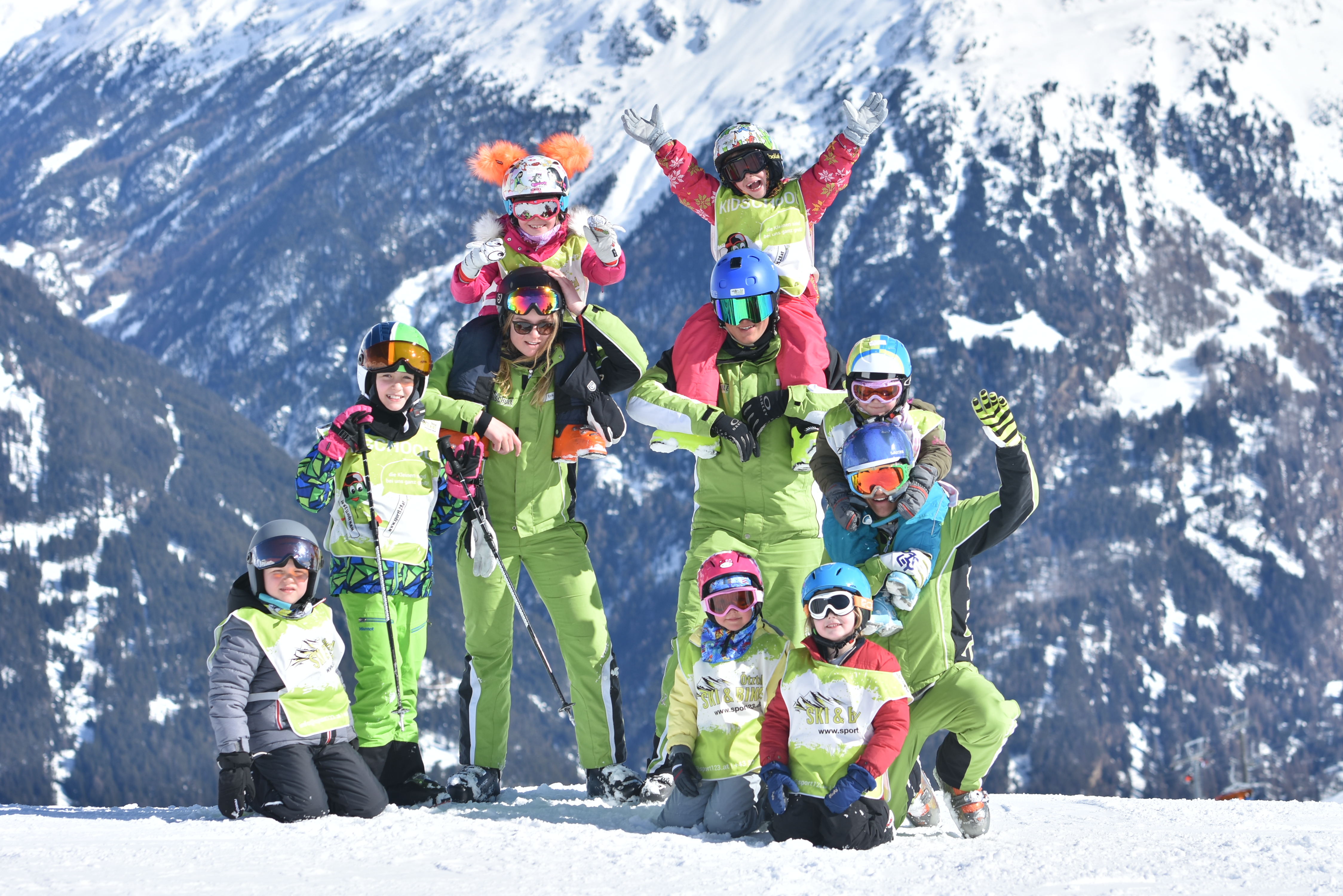 Package kids with 1 day rental - Ski